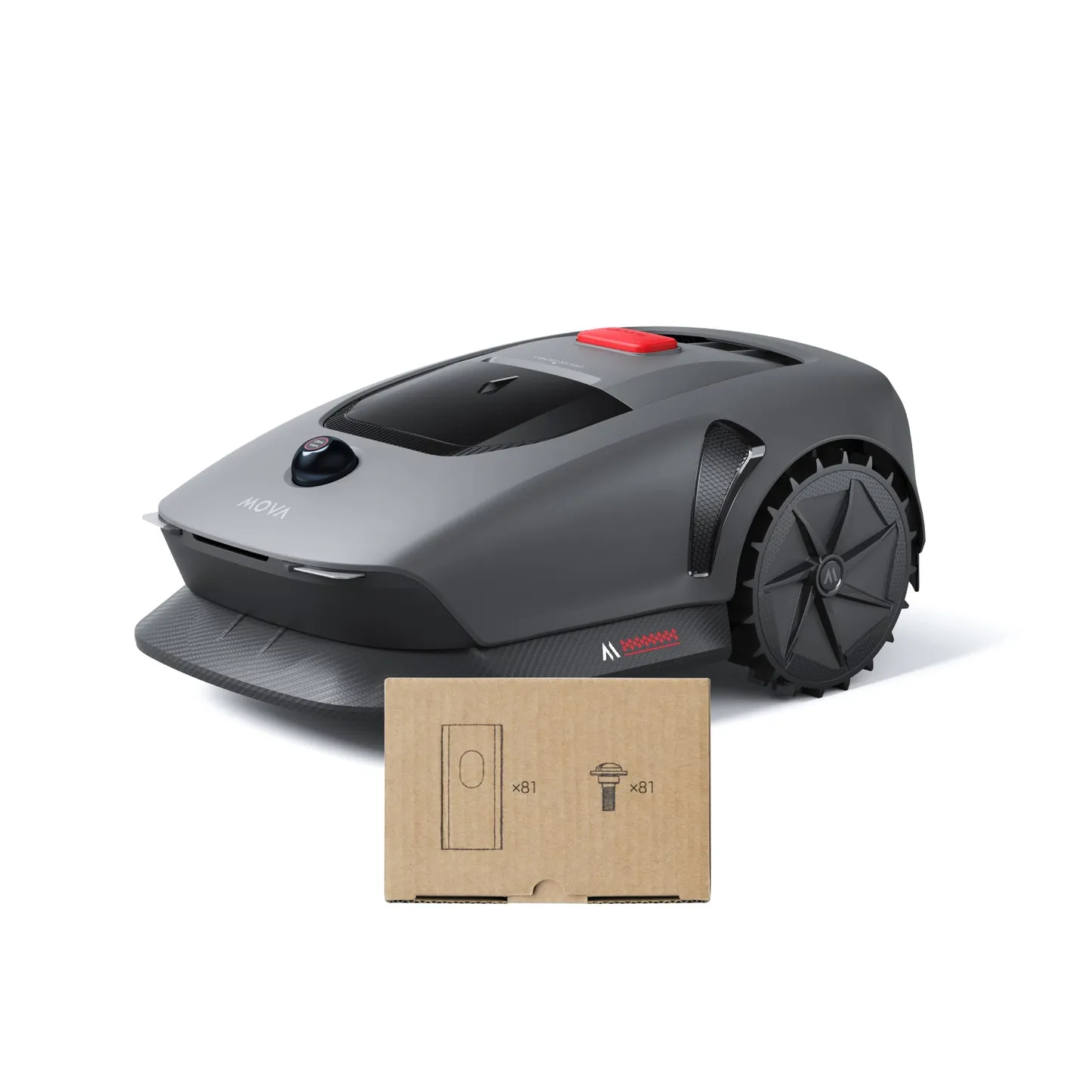 MOVA 600 robotic mower with replacement blades set