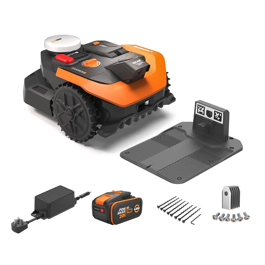 WORX Vision Cloud WR303E do WR308E: Praktyczny test 2026 krawędzi, inteligentnego przycinania, akumulatora i akcesoriów