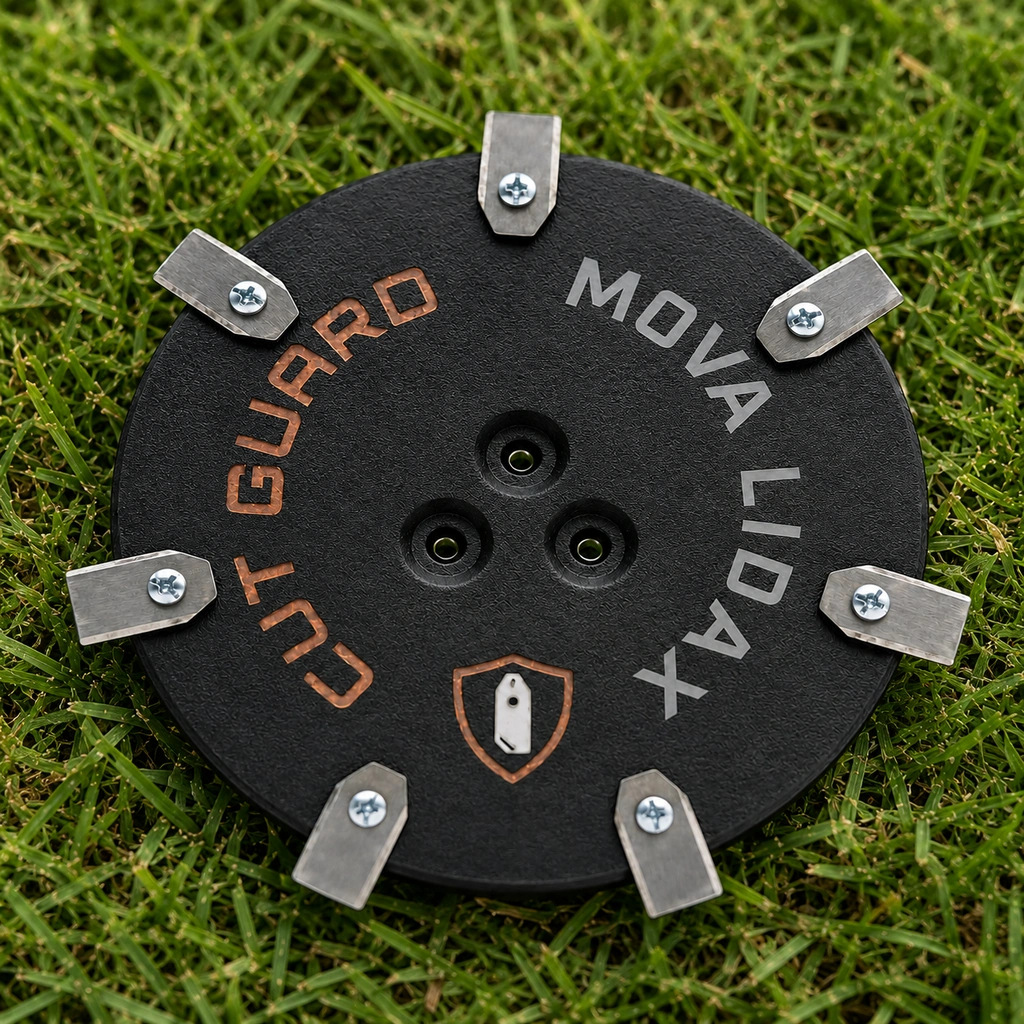 7-Klingen-Messerscheibe für MOVA LiDAX 800, 1000, 1200 & 1600 – Mähteller gegen Grasblockaden