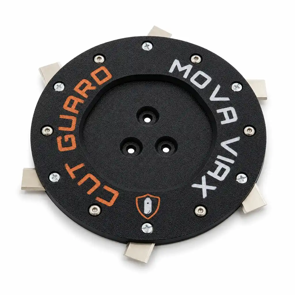 Messerscheibe für MOVA VIAX 250, 300 & 500 Mähroboter – Mähteller mit Schutz und 6 Klingen gegen Grasblockaden