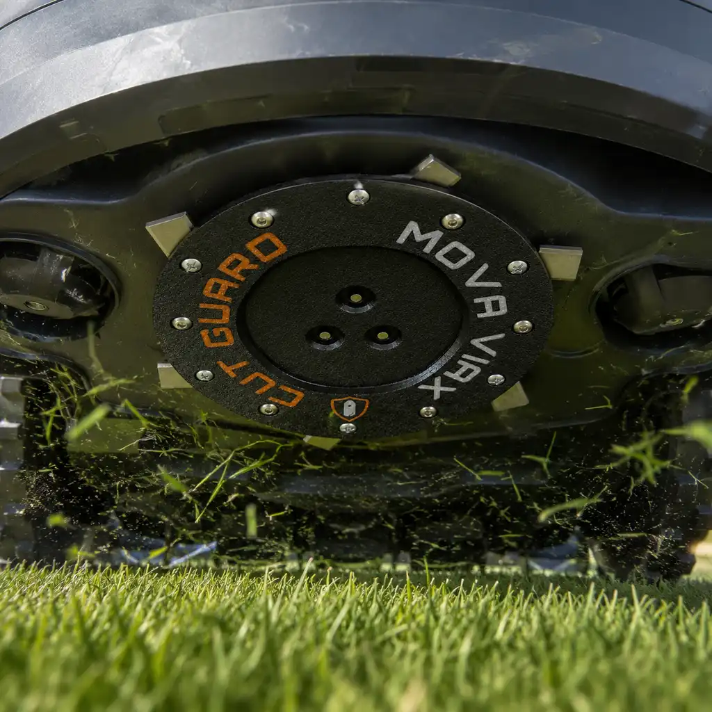 Messerscheibe für MOVA VIAX 250, 300 & 500 Mähroboter – Mähteller mit Schutz und 6 Klingen gegen Grasblockaden