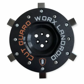 6-fach Messerscheibe für WORX Landroid M500, M700, WR167E, WR141E ; Vision M600 – Mähteller mit Adapter